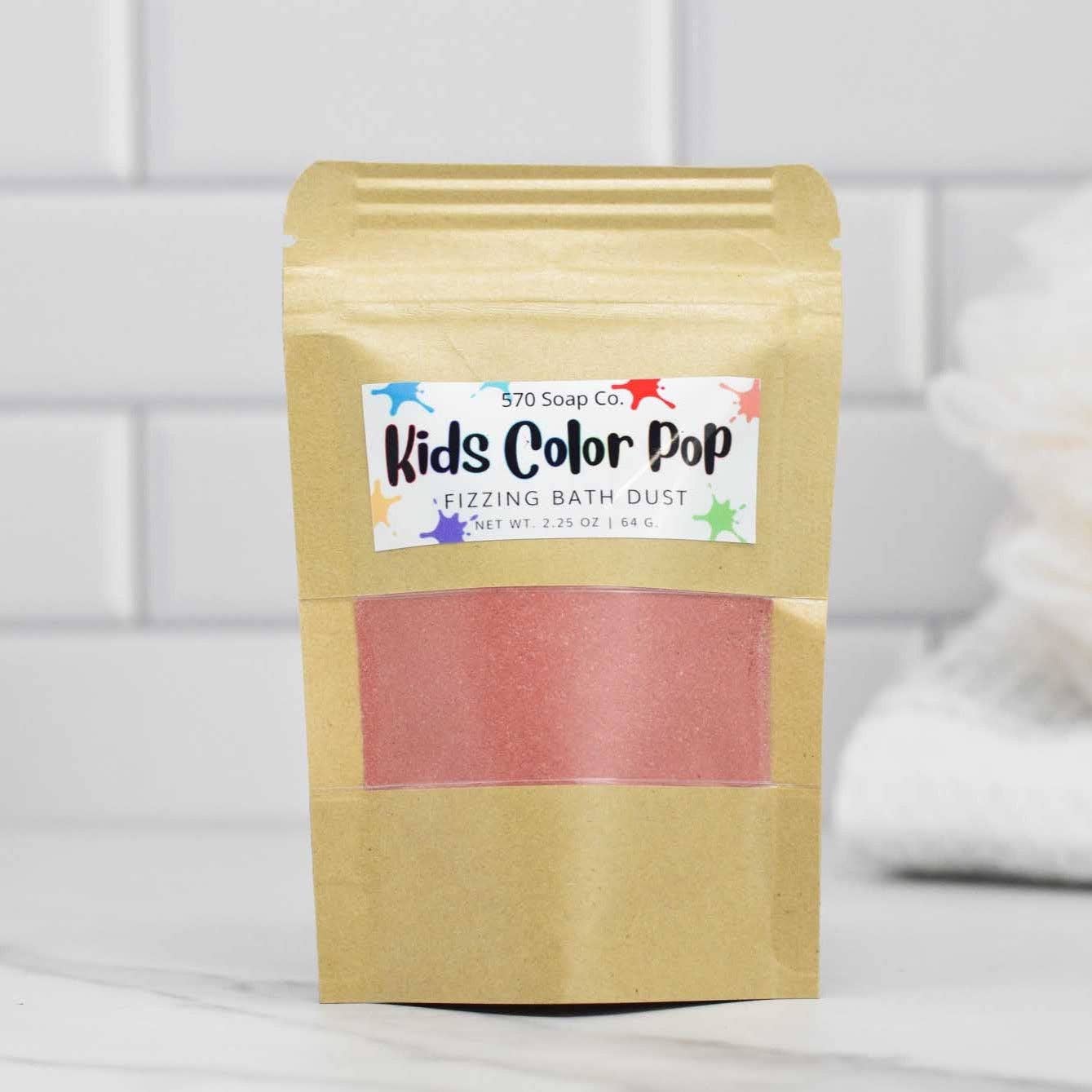 Kids Color Pop Fizzing Bath Dust