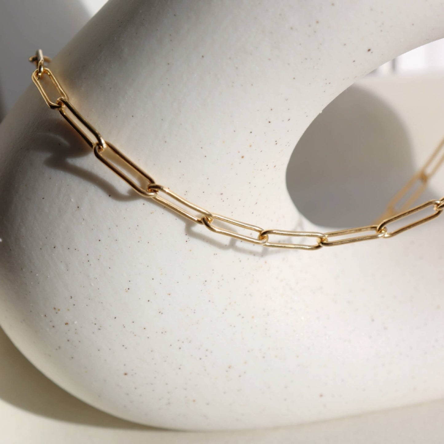 Token Jewelry - Chain Link Choker: 13" Sterling Silver