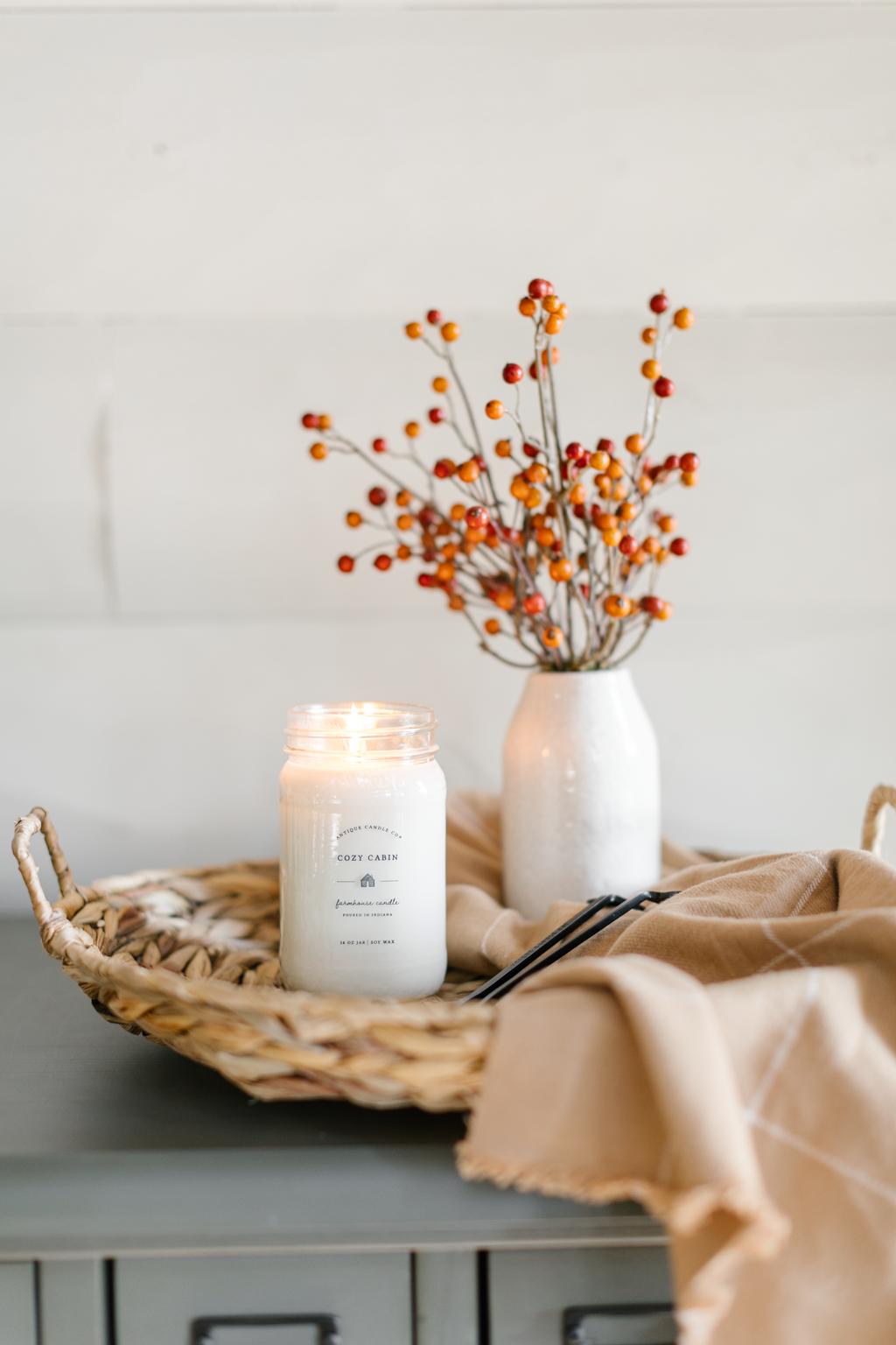 Cozy Cabin - Soy Wax Mason Jar Candle