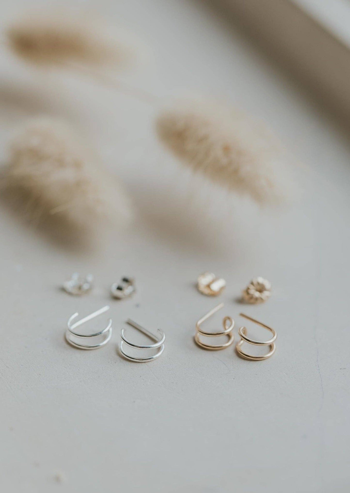 Double Up Posts | 14kt Gold Fill