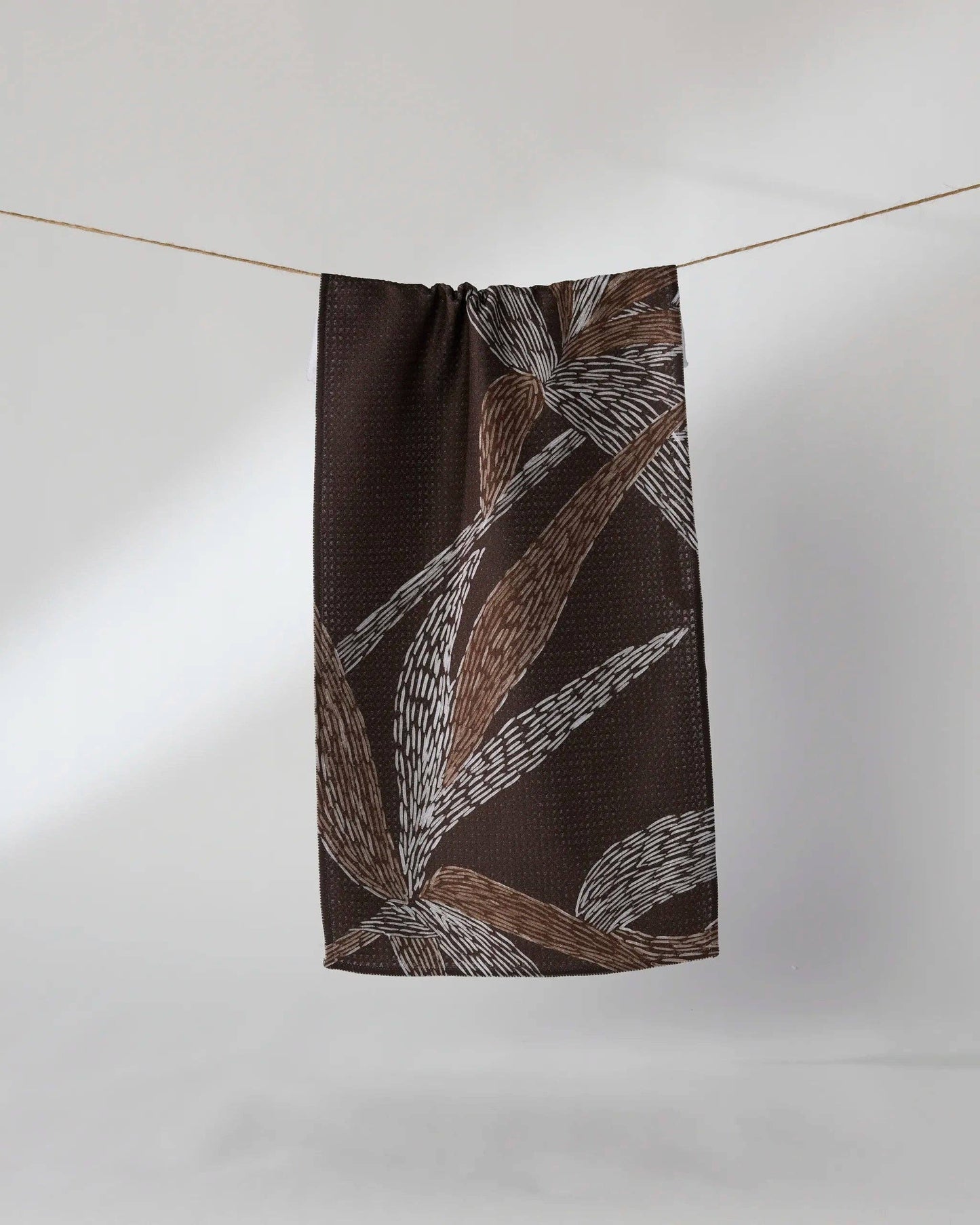 Midnight Wildflower Bar Towel