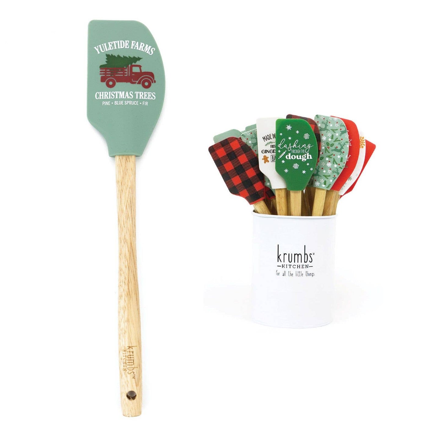 Krumbs Kitchen Holiday Farmhouse Spatula