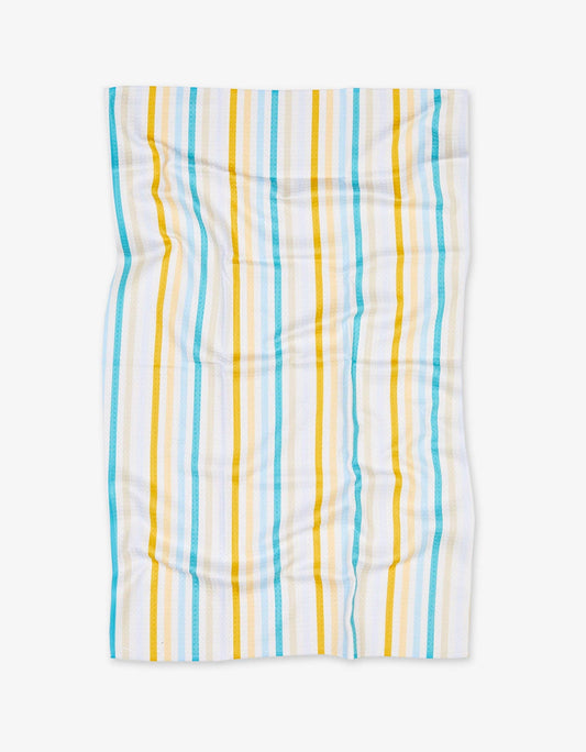 Geometry - Seaside Sunshine Tea Towel