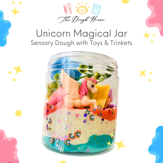 The Dough House - Large Unicorn Magical Jars